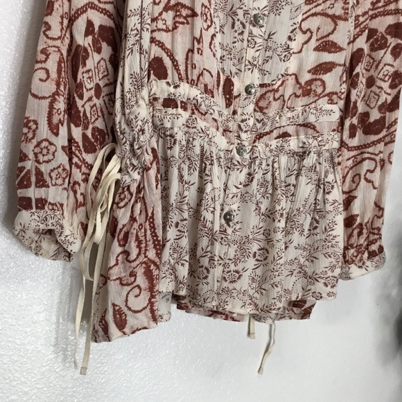 Free People Boho Tunic Top - Picture 4 of 11
